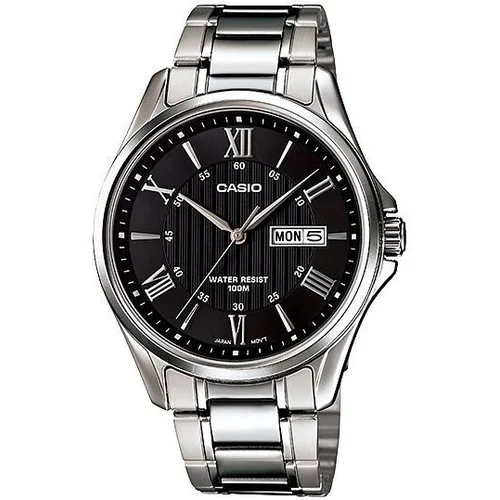 Casio MTP-1384D-1AVEF laikrodis, juodas ciferblatas image 2