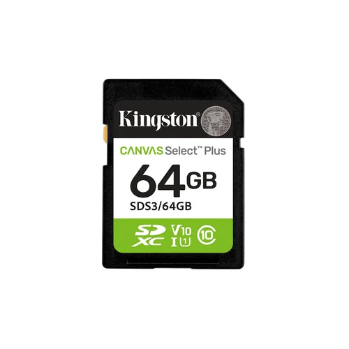 Kingston Canvas Select Plus Gen3 SDXC 64 GB 100 MB/s image 1