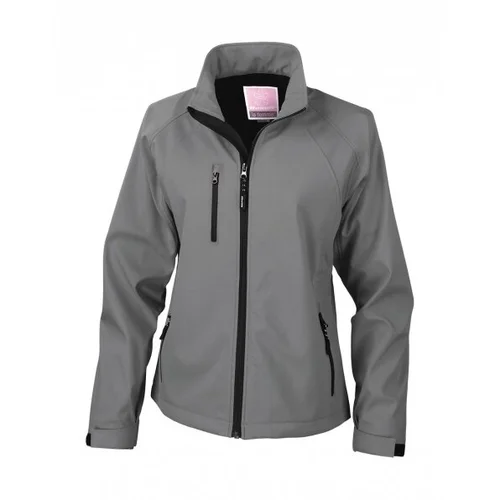 Result R128F Softshell Striukė Moterims XL Silver Grey image 1
