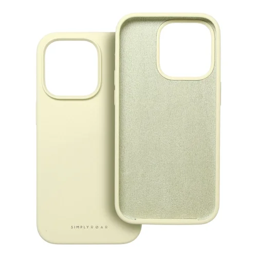 ROAR Cloud Skin silikoninis dėklas iPhone 16 Plus, šviesiai geltonas image 2