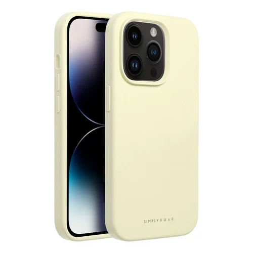 ROAR Cloud Skin silikoninis dėklas iPhone 16 Plus, šviesiai geltonas image 3