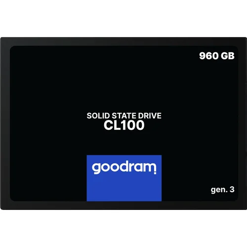 Goodram CL100 960 GB 2,5 col. SSD image 1