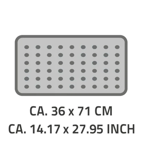 Ridder Promo 167807, 71x36 cm, Pilka image 2