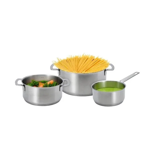Electrolux CookWell Essentials E9HOPS – 3 dalių puodų rinkinys image 2