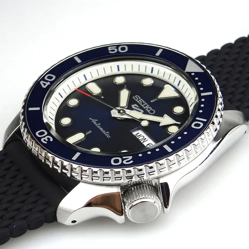 Seiko SRPD73K2 vyriškas automatinis laikrodis 100 m image 2