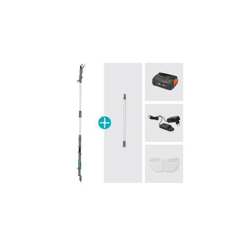 Gardena HighCut 360/18V P4A 14776-20, 9706328-01 akumuliatorinės teleskopinės genėjimo žirklės image 3