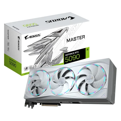 GIGABYTE AORUS GeForce RTX 5090 MASTER ICE 32G 32 GB image 1