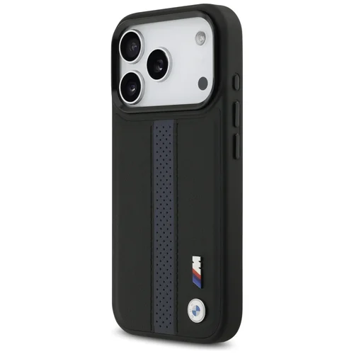 BMW M perforuotos juostos MagSafe dėklas iPhone 17 Pro, mėlynas image 2