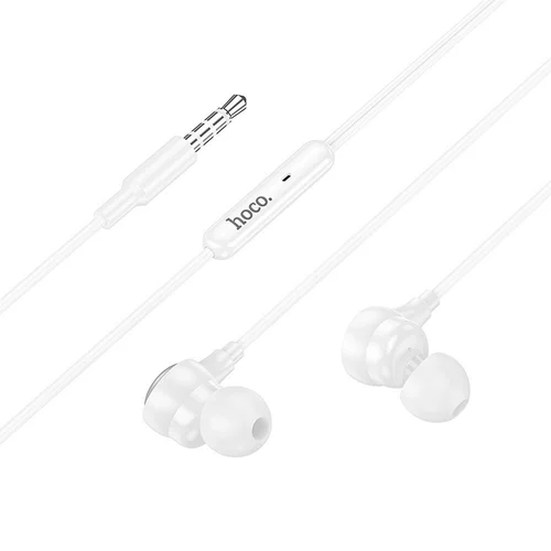 HOCO M116 laidinės ausinės 3,5 mm, baltos image 2
