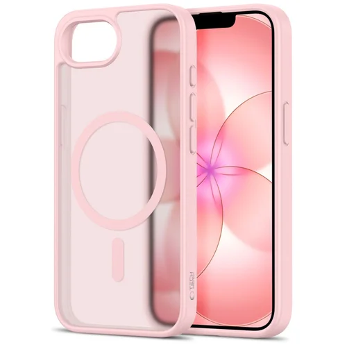 Tech-Protect BasicMag MagSafe dėklas iPhone 16e / 17e, matinė rožinė image 2