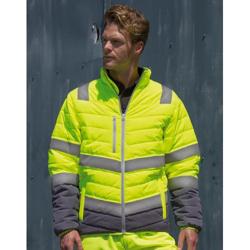 Result R325M vyriška darbo striukė, M, Fluo Orange/Grey image 2