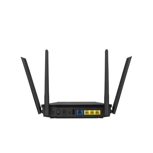 ASUS RT-AX53U Wi-Fi 6 maršrutizatorius, dviejų juostų, juodas image 2