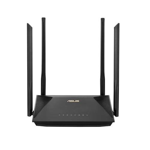 ASUS RT-AX53U Wi-Fi 6 maršrutizatorius, dviejų juostų, juodas image 3