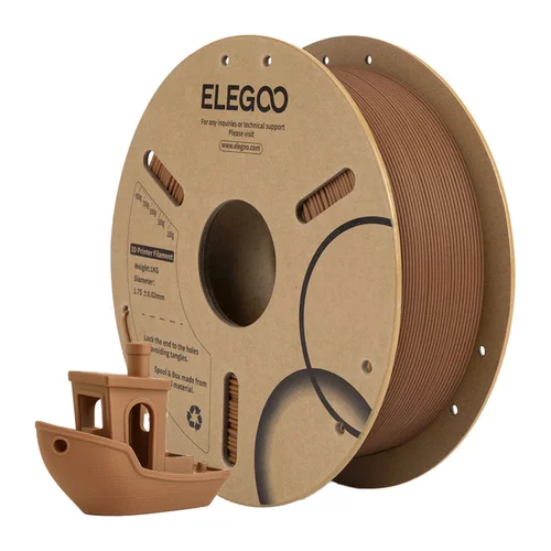 Elegoo 50.203.0657 PLA medžio filamentas, Indijos ąžuolas image 3