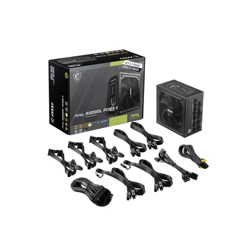 MSI MAG A1000GL PCIE5 II 1000 W maitinimo šaltinis image 2