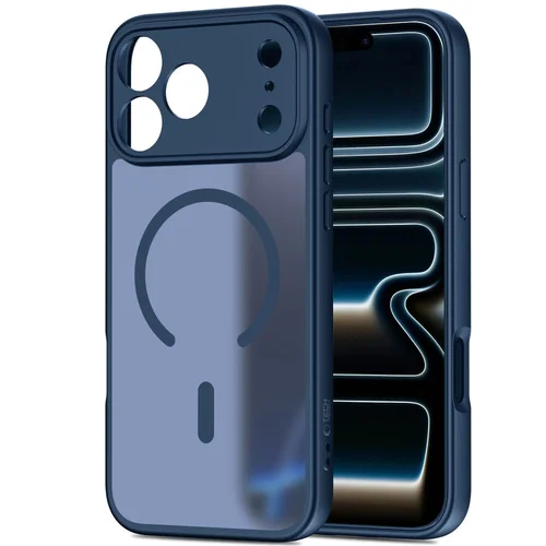 Tech-Protect BasicMag MagSafe dėklas iPhone 17 Pro Max, tamsiai mėlynas image 2