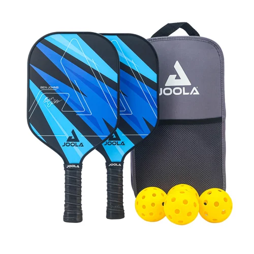 JOOLA Ben Johns Blue Lightning Piklbolo Rakečių Rinkinys su Krepšiu image 1