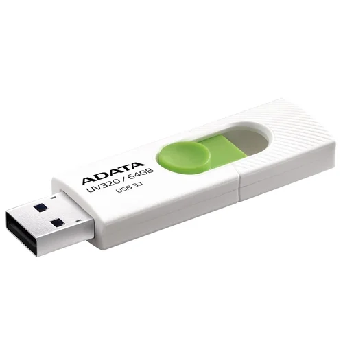 ADATA UV320 64 GB USB-A 3.2 Gen 1 žalia/balta atmintinė image 1