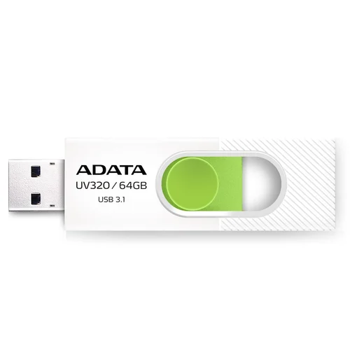 ADATA UV320 64 GB USB-A 3.2 Gen 1 žalia/balta atmintinė image 2
