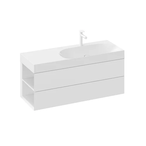 SD Lite 120 K spintelė po praustuvu balta image 2