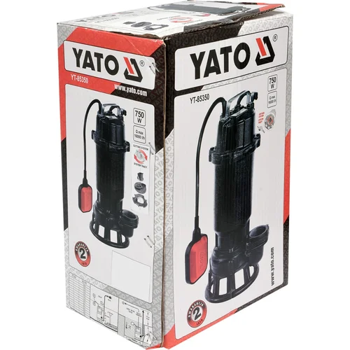YATO YT-85350 ketaus siurblys 750 W su malūnėliu image 2