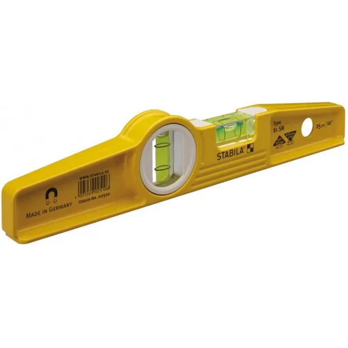 Stabila 81 SM gulsčiukas, 25 cm, 2 magnetų, su dėklu image 2