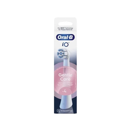 Oral-B GentleCare dantų šepetėlio galvutės rinkinys 4vnt image 3