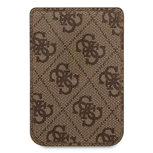 Guess GUWMS4GTLBR 4G Triangle MagSafe piniginė, ruda image 3