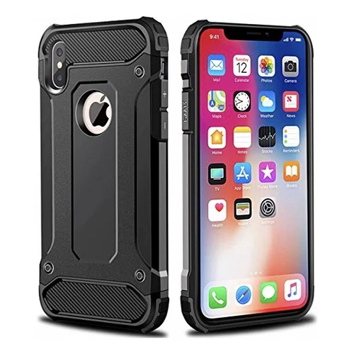 ARMOR dėklas iPhone XS, juodas image 1