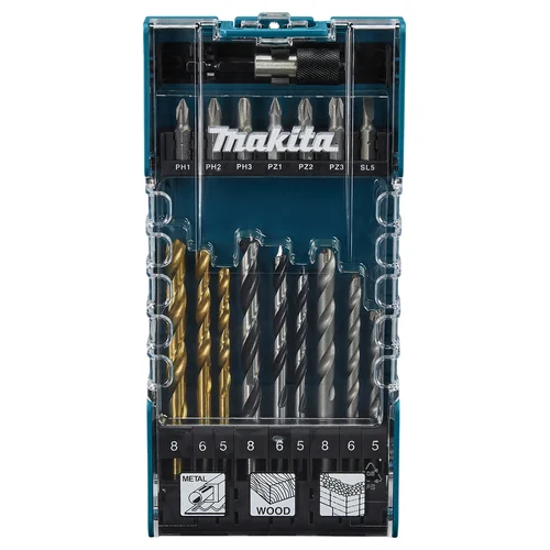 GRĄŽTŲ IR SUKIMO ANTGALIŲ RINKINYS (17 vnt) Makita D-74887 image 1