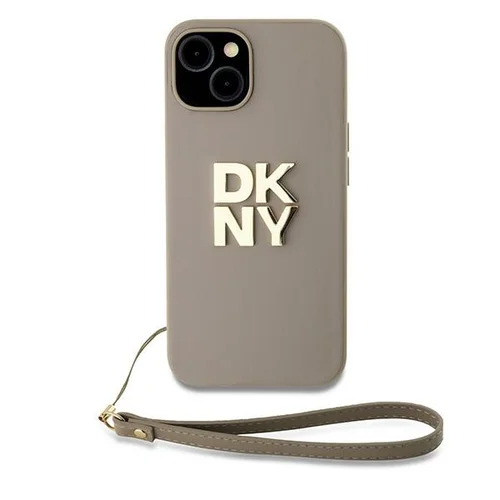 DKNY dėklas su riešo dirželiu iPhone 15 Plus, bežinis image 2