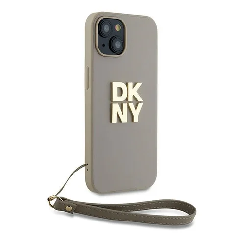 DKNY dėklas su riešo dirželiu iPhone 15 Plus, bežinis image 3