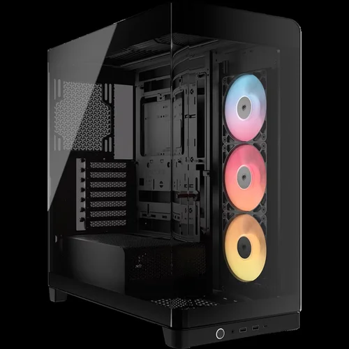Corsair 4500X RS-R ARGB grūdinto stiklo Midi Tower korpusas, juodas image 1
