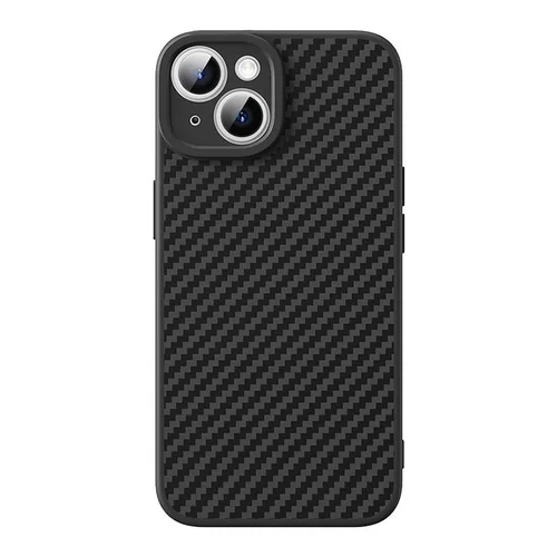 Baseus sintetinio pluošto dėklas iPhone 15 Plus su stiklu image 3