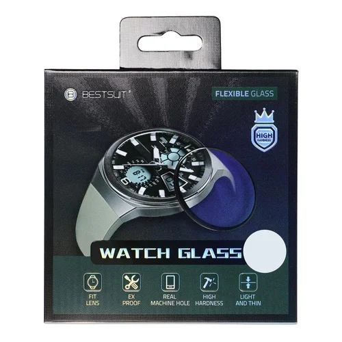 Bestsuit hibridinis stiklas Huawei Watch GT2 46 mm, juodas image 2