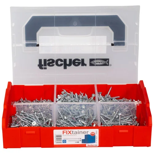 Fischer FixTainer PZ Medsraigčių rinkinys, 702 vnt. image 2