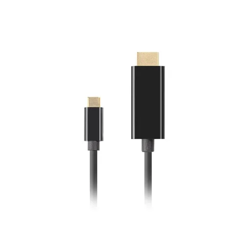 LANBERG USB-C–HDMI kabelis 3 m 4K 60 Hz, juodas image 1