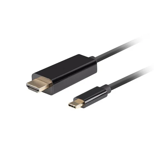 LANBERG USB-C–HDMI kabelis 3 m 4K 60 Hz, juodas image 3