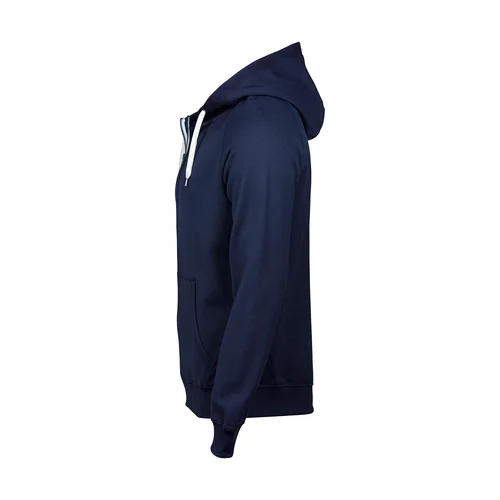 Tee Jays 5402 vyriškas užsegamas džemperis su gobtuvu - L, Navy image 3