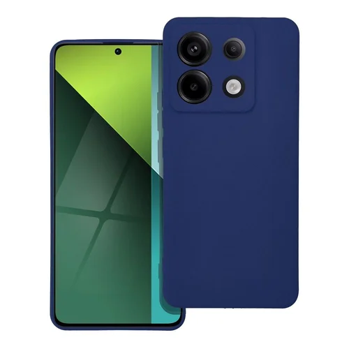 SOFT silikoninis dėklas Xiaomi Redmi Note 13 Pro 5G, tamsiai mėlynas image 1
