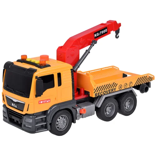 SUPER HDS kranas ZA5408 tralas su automobiliu image 3