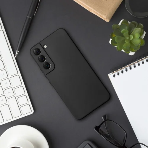 MINKŠTA dėklas Samsung A14 5G / A14 4G, juodas image 2