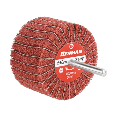 Benman 72072 P180 kombinuotas lapelinis šlifavimo cilindras, 50x30x6 mm image 1