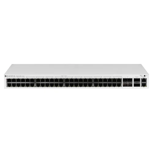 MikroTik CRS354-48P-4S+2Q+RM 48 prievadų PoE jungiklis image 2