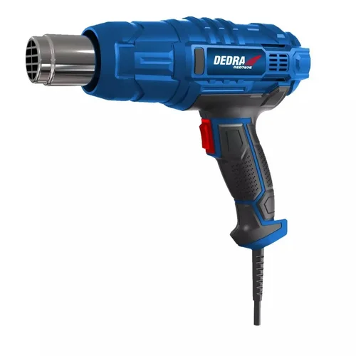 Dedra DED7976 elektrinis šilumos pistoletas 2000W 350/600°C image 1