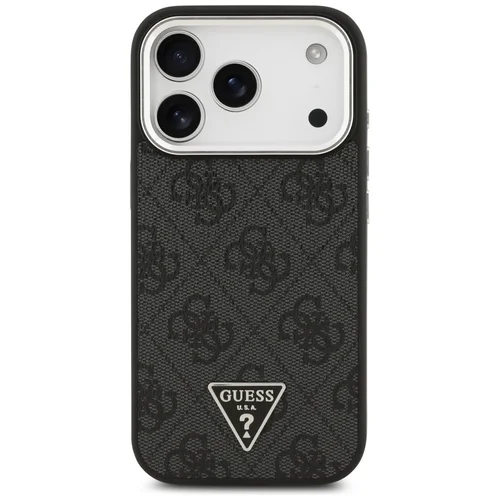GUESS GUHMP17LP4TSRCMK dėklas iPhone 17 Pro, juodas image 3