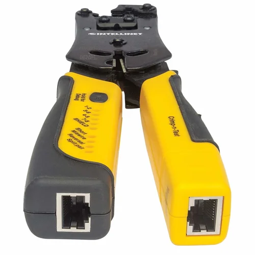 Intellinet 2-in-1 RJ45/RJ11 kabelių testeris ir užspaudimo įrankis image 3