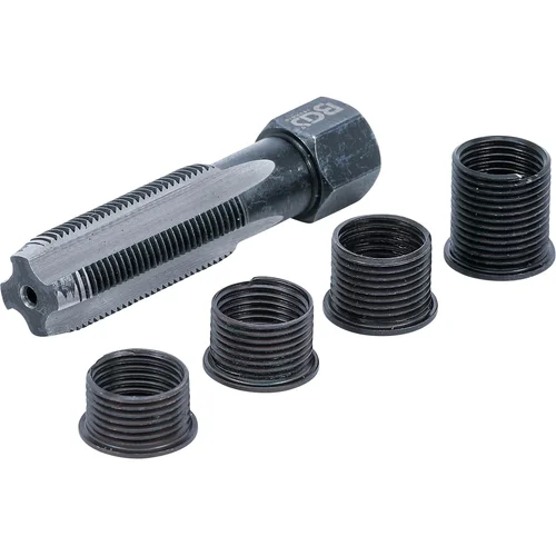 BGS technic 152 žvakių sriegio remonto rinkinys M14 x 1,25 mm, 5 vnt. image 1
