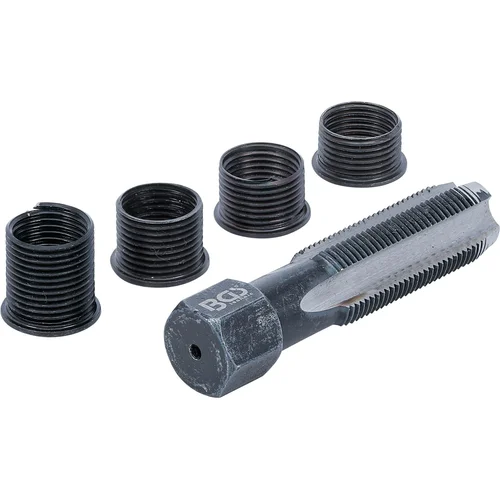 BGS technic 152 žvakių sriegio remonto rinkinys M14 x 1,25 mm, 5 vnt. image 2