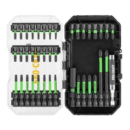 ProCraft IBS-41 Antgalių rinkinys, S2 plienas, 41 vnt. image 3